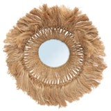 Miroir Abaca Solomon - Naturel