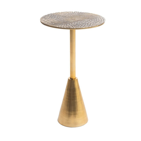 Table d'appoint Croco - Laiton