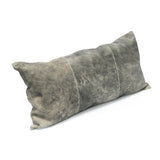 Housse de coussin en daim à trois panneaux - Gris - 30x60