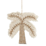 Le coton & coquillages Palm Tree - Blanc Naturel