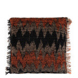 Housse de coussin De Oh My Gee - Noir Orange - 60x60