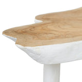 La Table d'Appoint Organique - Blanc Naturel