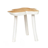 La Table d'Appoint Organique - Blanc Naturel