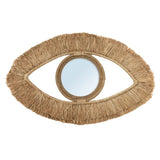 Le Miroir Yeux en Raphia - Naturel - M