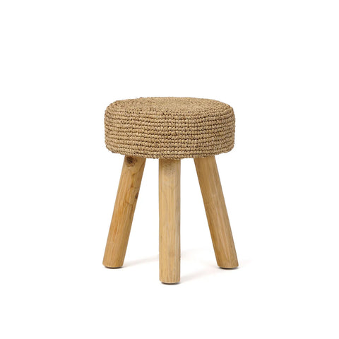 Tabouret Raffia - Naturel