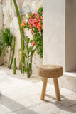 Tabouret Raffia - Naturel