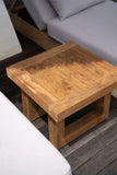 Table d'appoint en teck recyclé - Naturel