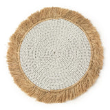 Set de Table en Raphia The Seagrass - Blanc Naturel