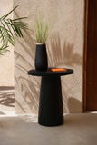 Le Vase Sneaky - Noir Naturel - L