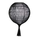 Lampe de sol et suspension Wonton - Noir