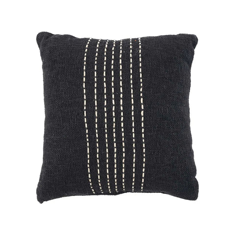 La housse de coussin Drizle - Noir Blanc