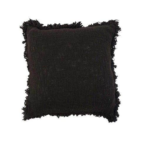 La housse de coussin pleine lune - noir