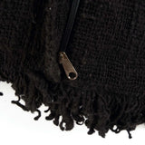 La housse de coussin pleine lune - noir