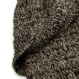 Le tapis en jonc de mer - Noir naturel - 100