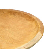 Table d'appoint Saman, guéridons en bois style bohème et naturel 40 cm